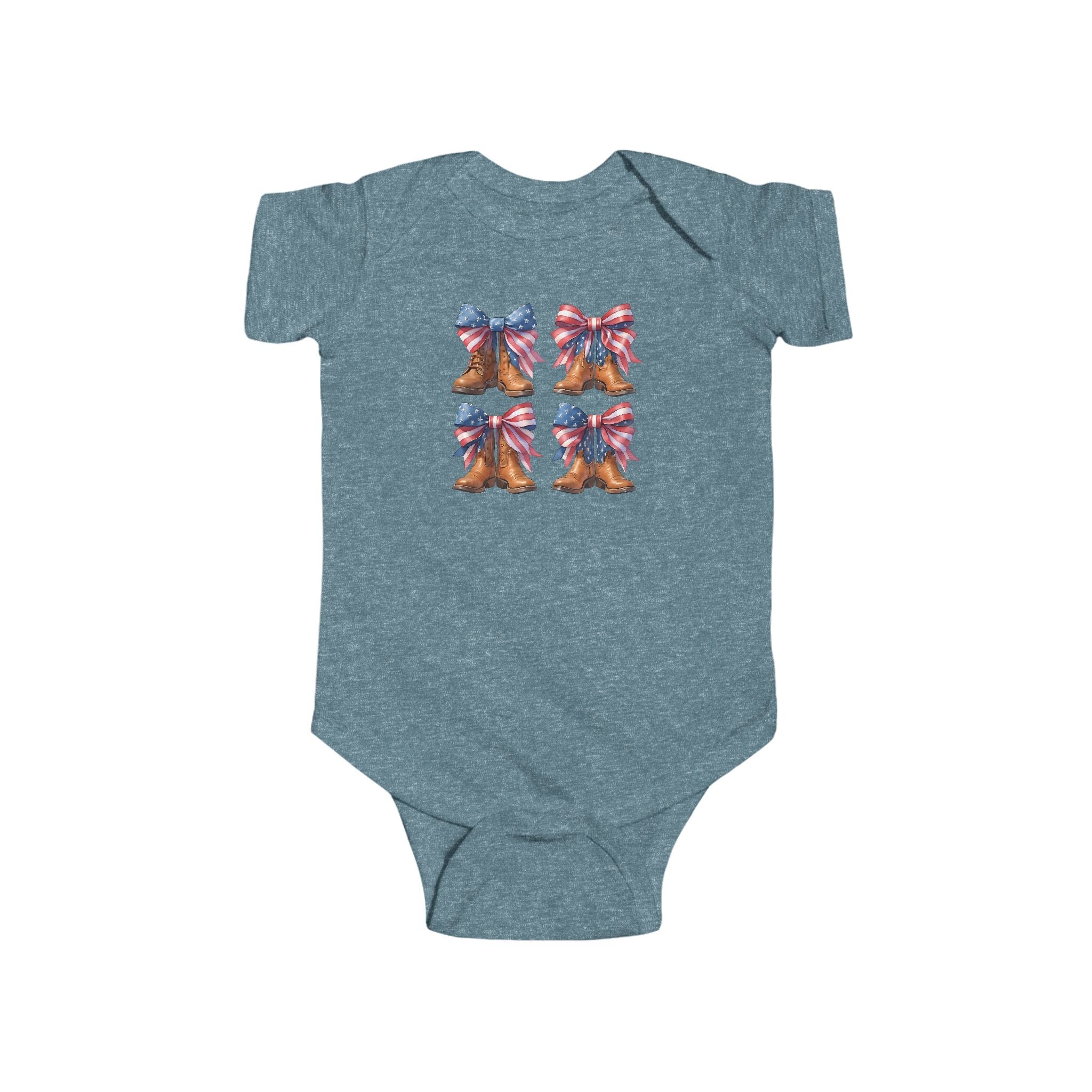 Red, White, and Blue Baby Bodysuit, Cute Infant Outfit, 4th of July Baby Clothes, Summer Baby Gift, Toddler Patriotic Apparel