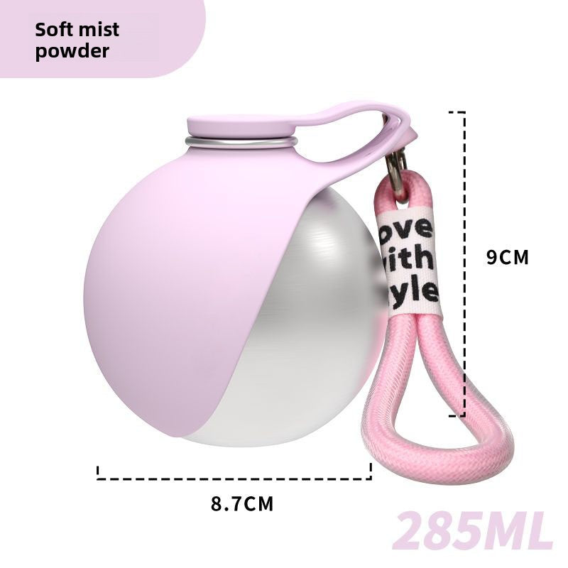 Portable Pet Water Bottle with Foldable Bowl